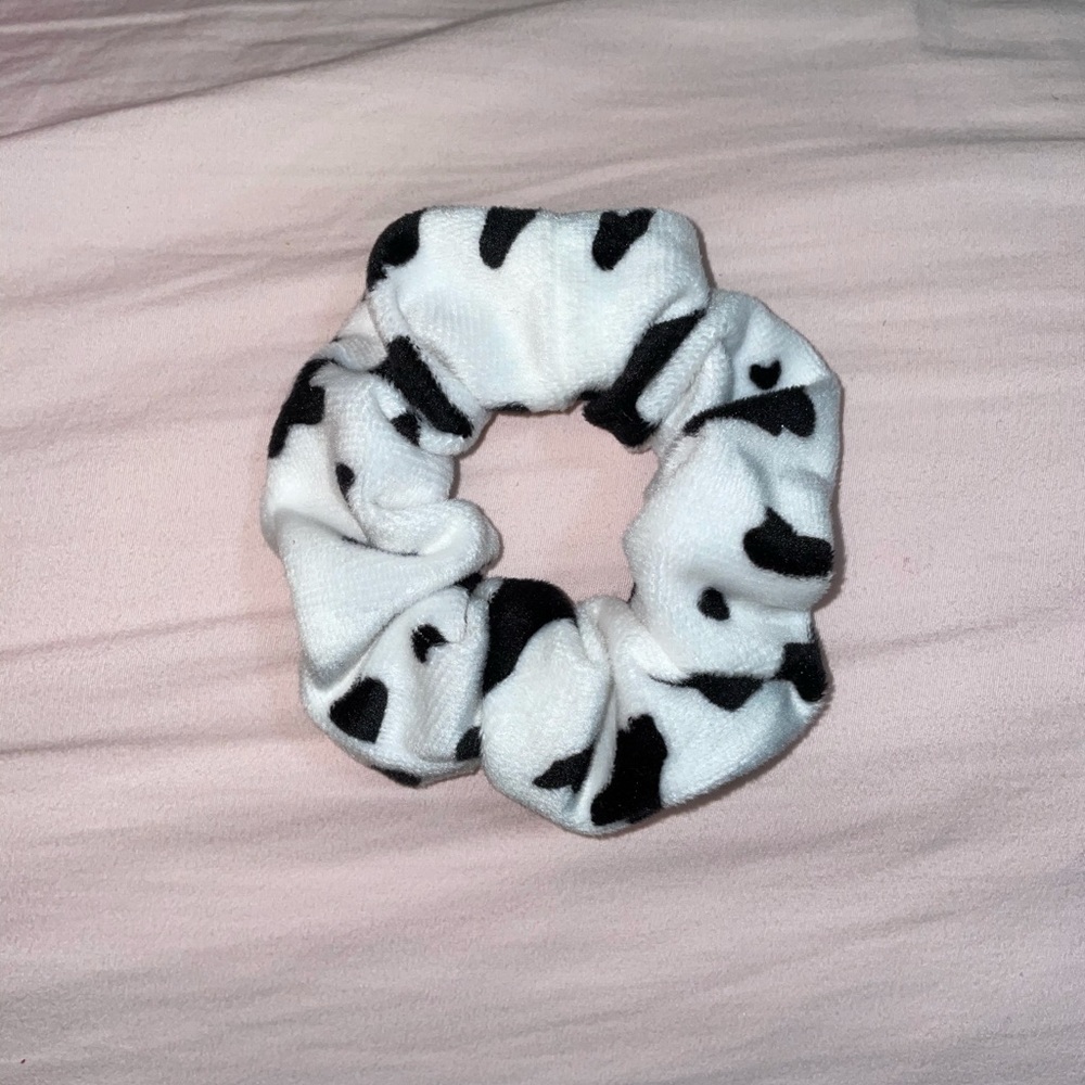 Cow Print Scrunchie